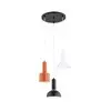 Luster na sajli VANTI 3xE27/15W/230V višebojan