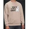 Sinsay - Dukserica crewneck Halloween - BEŽ
