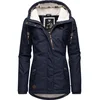 Ragwear Zimska jakna Monade  mornarska / rjava / off-bela