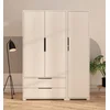 HANAH HOME Ormar Flora 137 White