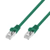 Extralink Kat.7 S/FTP 10m 20G Zeleno | Patchcord LAN | Baker Kabl za omrežje skrčenka