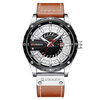 Ura CURREN Hank - rjava / srebrna KP14245