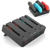 Nintendo Switch 1 & 2 polnilna postaja za štiri Joy-Con kontrolerje iPega