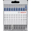 BOSCH Set listova ubodne testere 10/1 Basic for Metal, T 218 A (2x), T 118 G (2x), T 118 A (3x), T 118 B (3x)