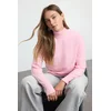 Trendyol Pink Wool High Collar Knitwear Sweater
