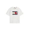 TOMMY HILFIGER Majica PEANUTS marine/rumena/ognjeno rdeča/bela