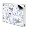 tulup.si radiatorska pokrov Modre vrtnice 100x60 cm