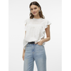 VERO MODA Bluza TRINE, bela