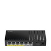 Cudy FS106P PoE+/36W/2×Uplink Svič 10/100 6-port