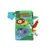 Kikka Boo Edukativna knjiga Jungly Tails sa glodalicom ( KKB10267 )