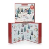 shumee Adventni koledar Apres Ski - Yankee Candle - knjiga - 12 votivnih sveč + 12 čajnih svečk + svečnik