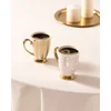 Madame Coco Set šolja Jules, 250 ml, 2 komada, Zlatno-beli