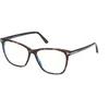 Tom Ford FT5762-B 052 ONE SIZE (55) Havana/Kristalna