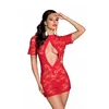 Ženska sexy haljina Rika Chemise, Crvena