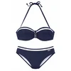LASCANA Bikini Wire-Band-Bik LC Yacht, modra