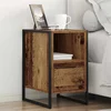 Noćni ormarić s ladicama 2 pcs Staro drvo 39,5 x 30 x 50 cm