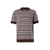 Lyle & Scott Pulover Fairisle bež/opal/temno rjava/bela