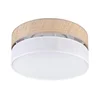 LED plafonsko svetlo SIRJA BOHO LED/20W/230V prečnika 35 cm bež/bela