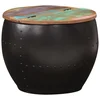 vidaXL Klubska mizica 53x43 cm trden predelan les