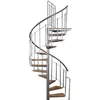 Stepeniste novo 160 sa platformom drvo plus metal ral 9005