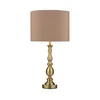 Där Lighting MAD4275 - Stona lampa MADRID 1xE27/60W/230V braon/mesing