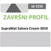 Profil Zidni MDF Završni LB-2250-B SupraMat Sahara Cream (3019) 2800x115x12mm ( 026-126 )