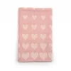 NAMIZNI TEKAČ/PRT, HEARTS, roza