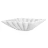 Casa Padrino luxury decorative marble bowl white 30.5 x 30.5 x H. 8 cm - Square fruit bowl - Dining table decoration - Decorative accessories - Luxury accessories - Luxury quality