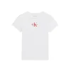 Calvin Klein Jeans Majica rdeča/črna/bela
