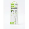 Bavin kabl 3u1 60W Type C na Type Lightning/C/Micro 120cm bela - CB412 ( 90144 )