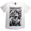 Morrissey Maurice B&W White L Majica