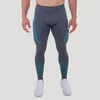 GymBeam OG1 Seamless Leggings Grey/Blue