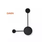 VESTA 472 ZIDNA LAMPA 8W 3000K CRNA