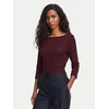 Tommy Hilfiger Bluza Cody WW0WW49928 Bordo rdeča Regular Fit