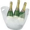APS hladilna posoda za vino/šampanjec, prozorna, prostornina: 6,00 litrov, 255 mm, dolžina: 350 mm