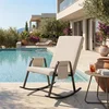 Atelier del Sofa Baštenska stolica za ljuljanje, Bež
