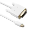 Kabel Qoltec USB 3.1 tipa C moški/DVI moški | 4K | Alternativni način | 1 m