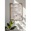 Uokvirena slika Wallity NWSPPRMDL2, 33x48 cm