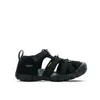 Otroški barefoot sandali KEEN SEACAMP II CNX črni/sivi - 30