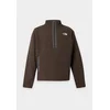THE NORTH FACE Pulover FLEESKI čokolada