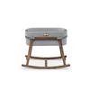 Hanah Home Kolevka za bebe Hier, 90x70x58 cm, Siva-orah