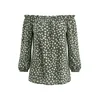 Imily Bela Bluza zelena/bela