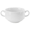 shumee Bouillon Bowl Bela skleda za juho ali golaž z ročaji 290 ml