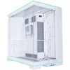 LIAN LI Računalniško ohišje O11D EVO RGB, ATX, Midi-Tower, kaljeno steklo, belo