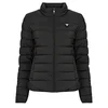 Guess SOLID HEAVY DIANN PUFFER JACKET Črna