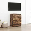 TV ormarić dimljeni hrast 40x35x54 cm inženjerski drvo