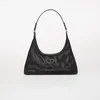 Ročna torba Calvin Klein Emblem Mesh Shoulder Bag LV04F3381G Črna