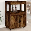 Barska kolica boja hrasta 60x39,5x89 cm od konstruiranog drva