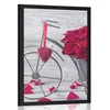Plakat kolo polno vrtnic - 20x30 black