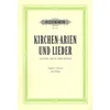 KIRCHEN - ARIEN UND LIEDER (SOPRAN/TENOR) NOTNA LITERATura